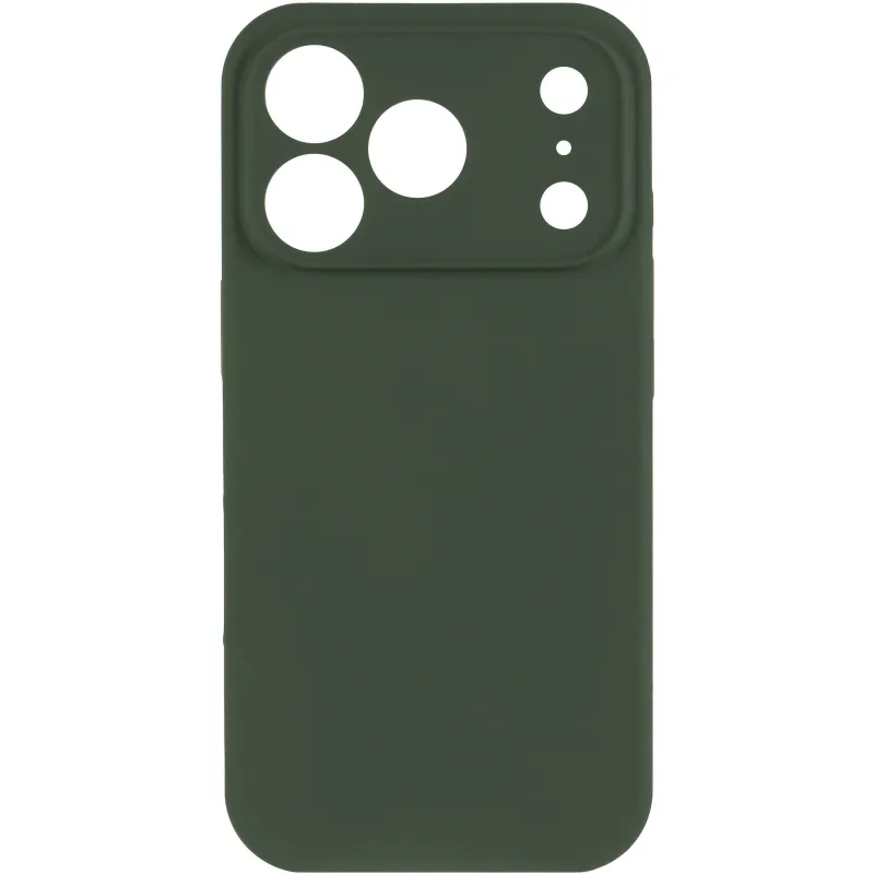 Чехол Silk Full Camera Protective (AA) NO LOGO для Apple iPhone 17 Pro Max (6.9") – Зеленый / Cyprus Green. Фото 2 из 5