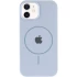 Чохол Silicone Armor Max with MagSafe для Apple iPhone 11 (6.1") – Блакитний / Lilac Blue. Фото 4 з 9