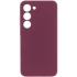 Чохол Silicone Case Lakshmi Premium з закритою камерою на Samsung Galaxy S22 – Бордовий / Plum. Фото 1 з 7