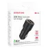 АЗП Borofone BZ19B Wisdom PD30W+QC3.0 total 48W (1USB-A/1C) – Black. Фото 3 з 3