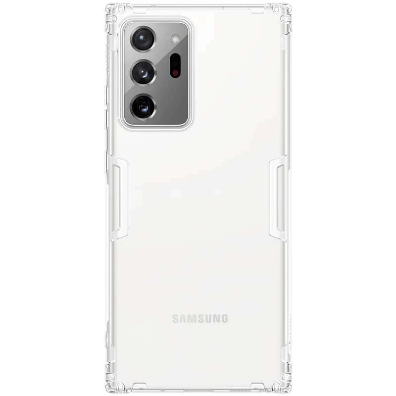 

Ультратонкий силиконовый чехол Nillkin для Samsung Galaxy Note 20 Ultra (Бесцветный (прозрачный)), Безбарвний (прозорий)