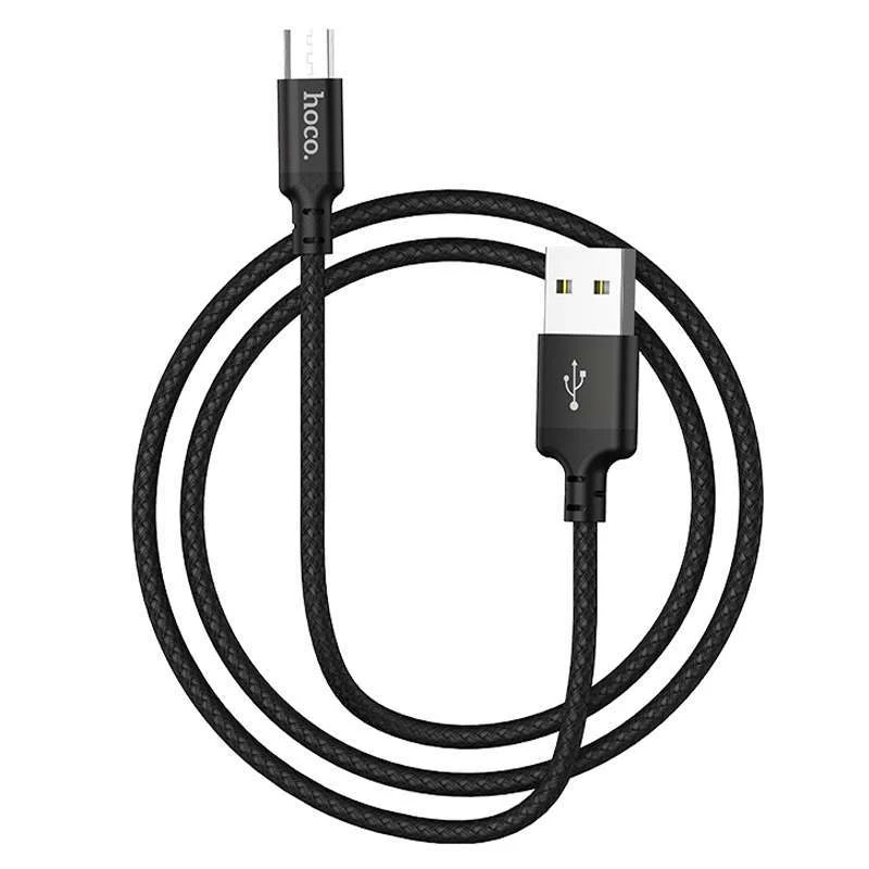 Дата кабель Hoco X14 Times Speed MicroUSB Cable (1m) – Чорний. Фото 5 з 7