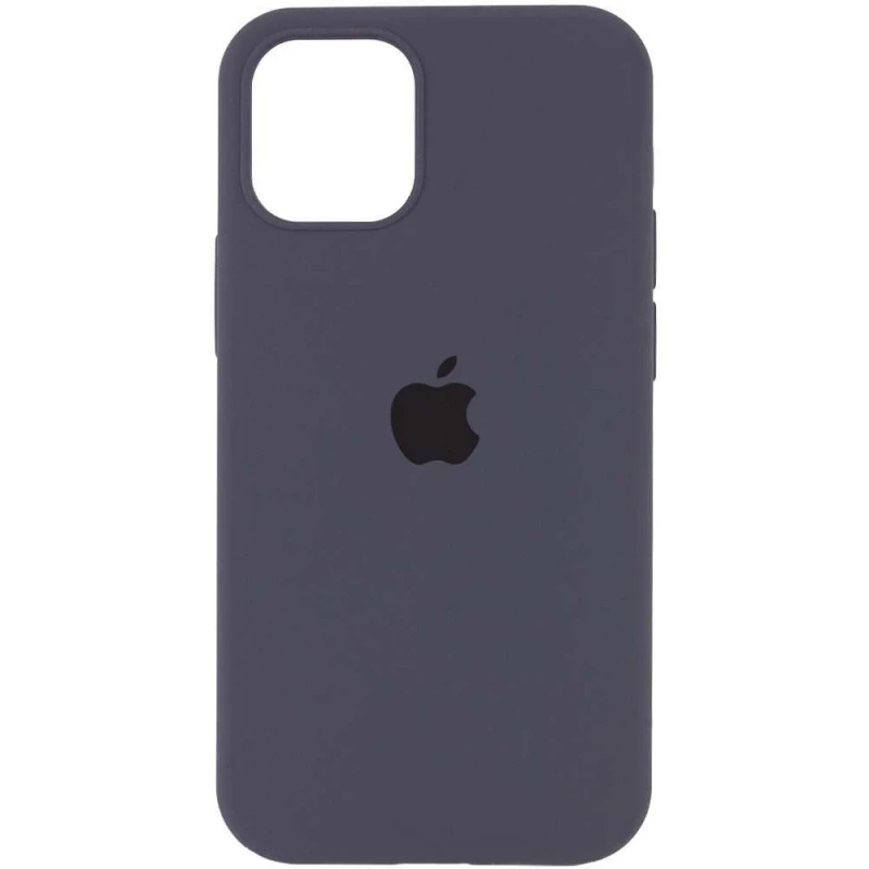 

Чохол Silicone Case з закритим низом на Apple iPhone 13 Pro (6.1") (Сірий / Dark Grey)