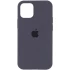 Чохол Silicone Case з закритим низом на Apple iPhone 15 Pro Max (6.7") – Сірий / Dark Gray. Фото 1 з 8