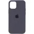 Чехол Silk Full Protective (AA) для Apple iPhone 14 Plus (6.7") – Серый / Dark Gray. Фото 1 из 3