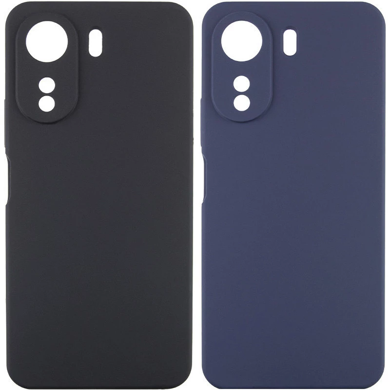 Кольоровий силіконовий чохол GETMAN із закритою камерою для Xiaomi Redmi 13C фото 1 з 5