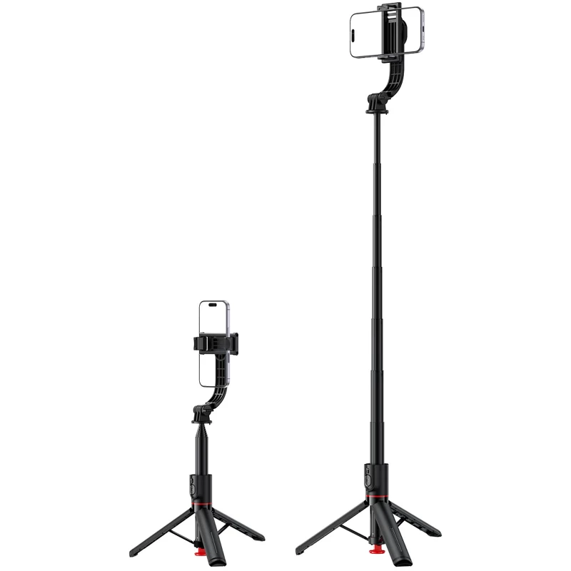 Монопод для селфи Acefast E42 трипод + съемный BT пульт – Black. Фото 2 из 8