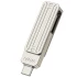 Флеш-драйв USB 3.0 Flash Drive WIWU Wi-FD001 3 in 1 64GB – silver. Фото 7 з 7