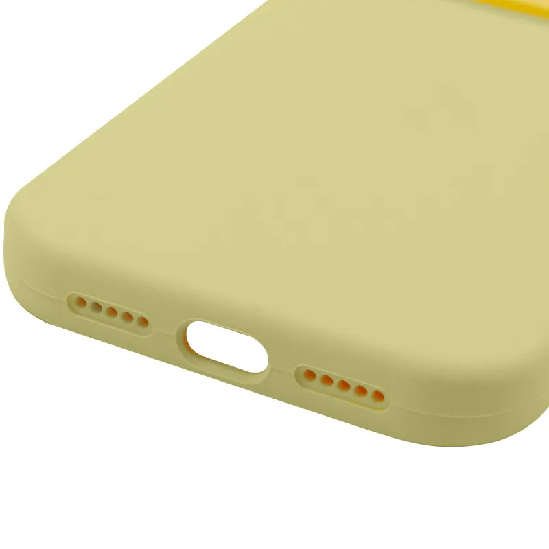 Чехол Silk Full Camera Protective (AA) NO LOGO для Apple iPhone 17 Pro Max (6.9") – Желтый / Mellow Yellow. Фото 5 из 5