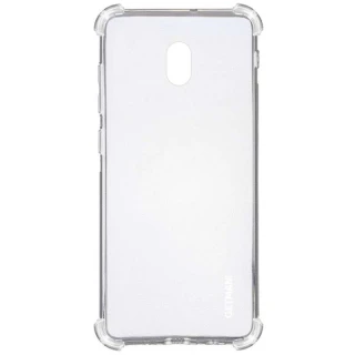 Ультратонкий силіконовий чохол GETMAN з критими бортами на Xiaomi Redmi 8a фото 1 з 3