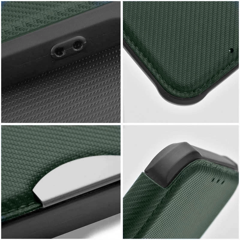 Чохол книжка GETMAN з підставкою на Xiaomi Redmi 13 4G – Green. Фото 4 з 5