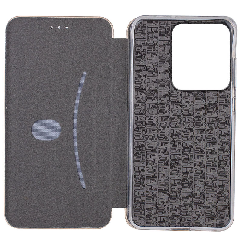 Чохол-книжка класичний на Motorola Moto G75 – Золотий. Фото 3 з 3