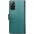 Шкіряний чохол-книжка CaseMe Nappa leather для Xiaomi Redmi Note 11 (Global) / Note 11S – Green. Фото 10 з 10