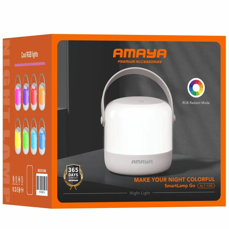 Ночник RGB Amaya ALT-10N 2000 mAh – White. Фото 2 из 2