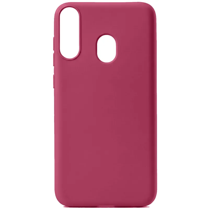 Чохол Silicone Cover Ummi Lakshmi (AA) для Samsung Galaxy A20 / A30 – Бордовий / Marsala. Фото 1 з 1