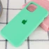 Чохол Silicone Case з закритим низом на Apple iPhone 11 (6.1") – Зелений / Spearmint. Фото 2 з 3