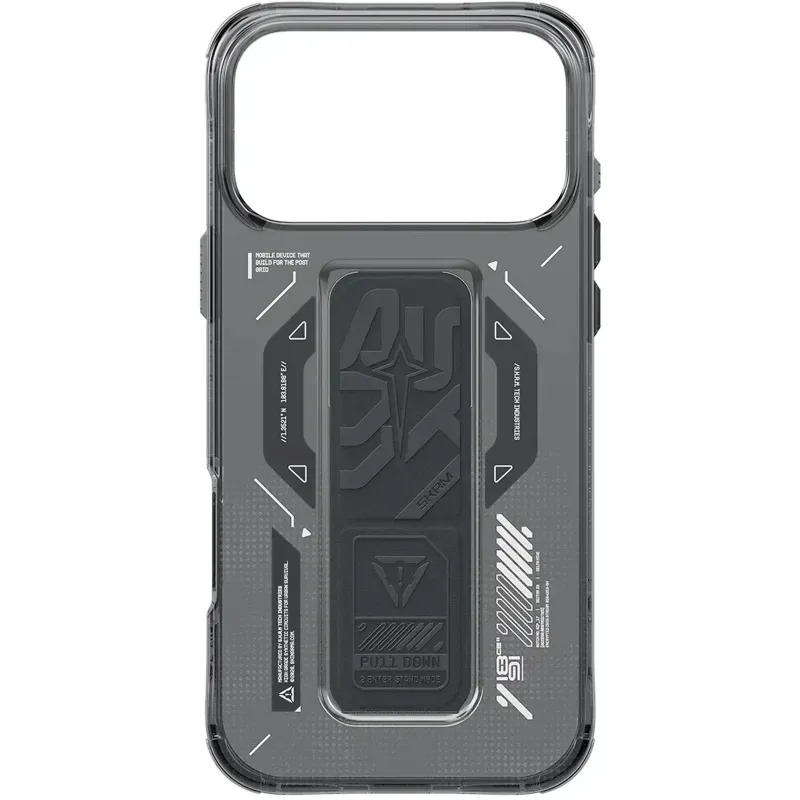 PC чехол Skinarma Helio with MagCharge для Apple iPhone 17 Pro Max (6.9") – Graphite. Фото 5 из 6