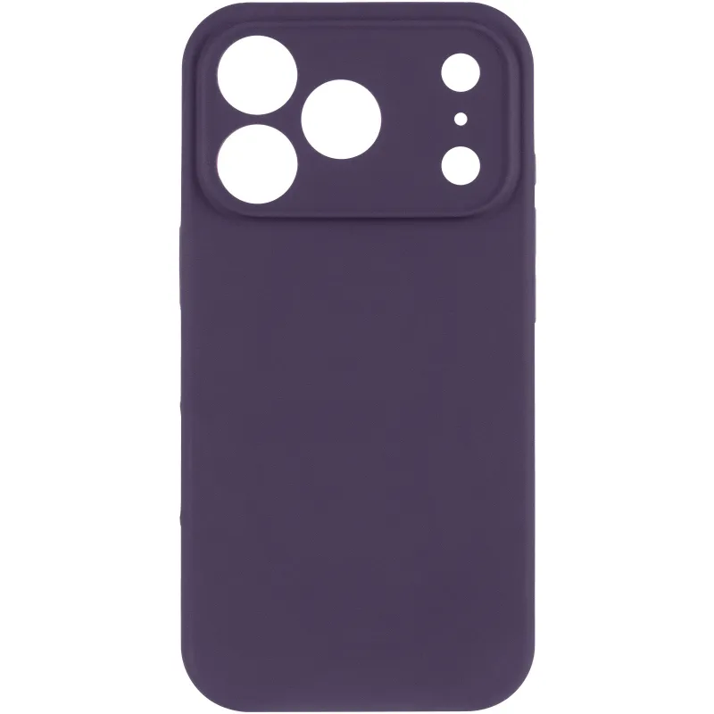 Чехол Silk Full Camera Protective (AA) NO LOGO для Apple iPhone 17 Pro Max (6.9") – Фиолетовый / Elderberry. Фото 2 из 5
