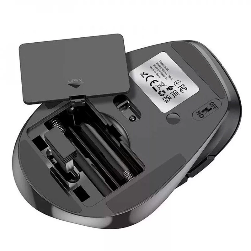 Мышь Hoco GM24 Mystic – Black. Фото 5 из 5