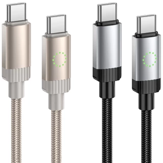 Дата кабель Hoco X117 Star Type-C to Type-C 60W (1m) фото 1 з 1