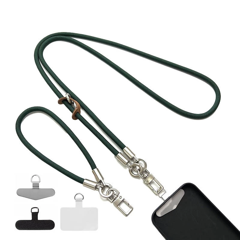 Набір шнурків 120см + 35см – Dark Green. Фото 1 з 3