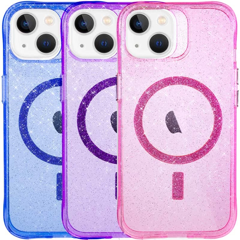 Звездный чехол с MagSafe на Apple iPhone 13 (6.1") фото 1 из 7