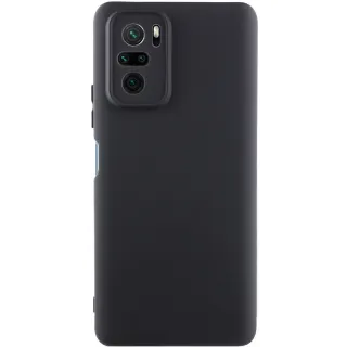 Чохол Silicone Cover Ummi Lakshmi Full Camera (AA) для Xiaomi Redmi Note 10 / Note 10s — Чорний / Black