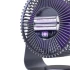 Портативний вентилятор S35 Built-in aromatherapy/mosquito repellent box 2400mAh – Black / Purple. Фото 4 з 4