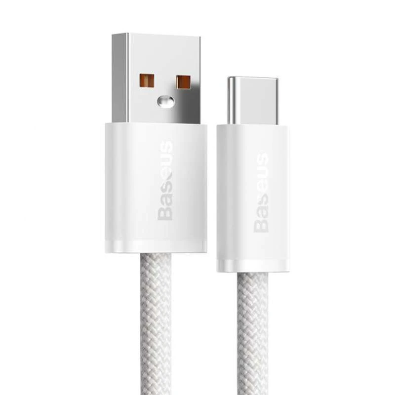 Дата кабель Baseus Dynamic Series USB to Type-C 100W (1m) (CALD00060) – White. Фото 2 з 5