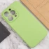 Чохол з захистом камери Silicone Case для Apple iPhone 17 Pro Max (6.9") – М'ятний / Mint. Фото 3 з 5