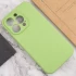 Чехол с закрытым низом Silicone Case для Apple iPhone 16 Pro – Мятный / Mint. Фото 13 из 17