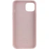 Чохол Silicone case (AAA) with Magsafe для Apple iPhone 14 Pro Max (6.7") – Рожевий / Chalk Pink. Фото 3 з 8