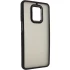 Чохол TPU+PC Lyon Frosted на Xiaomi Redmi Note 9s / Note 9 Pro / Note 9 Pro Max – Black. Фото 2 з 7