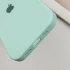 Чохол Silicone Case з закритим низом на Apple iPhone 16 Plus – Бірюзовий / Turquoise. Фото 7 з 8