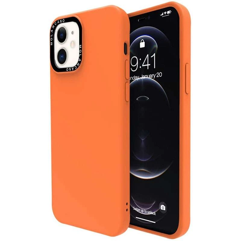 

Силіконовий чохол Molan Cano MIXXI на Apple iPhone 12 mini (5.4") (Помаранчевий)