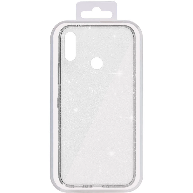Блискучий силіконовий чохол на Huawei P Smart+ (nova 3i) – Clear. Фото 3 з 3