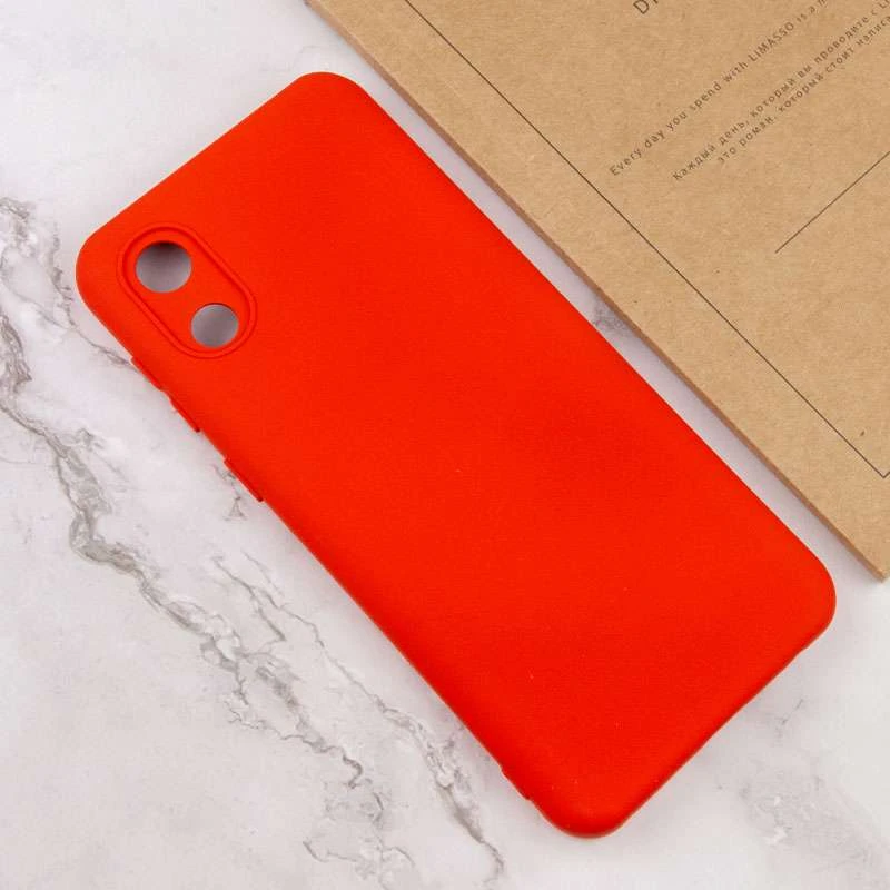 Чохол Silicone Case Lakshmi з закритою камерою на Samsung Galaxy A03 Core – Червоний / Red. Фото 4 Чохол Silicone Case Lakshmi з закритою камерою на Samsung Galaxy A03 Core – Червоний / Red. Фото 4 з 4
