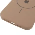 Чохол Silicone Case Full Protective (AA) V2 with MagSafe для Apple iPhone 17 Air (6.5") – Бежевий / Desert Gold. Фото 5 з 6