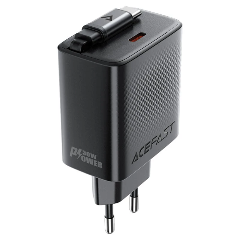 МЗП Acefast A110 GaN With Retractable Cable Type-C PD30W (1USB-C) фото 1 з 1