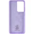 Чохол Silicone Cover Ummi Lakshmi (AA) для Samsung Galaxy S21 Ultra – Бузковий / Dasheen. Фото 3 з 5