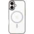 TPU+PC чохол Blueo Skin Friendly Frosted with MagSafe для Apple iPhone 16 – Сірий / Grey. Фото 1 з 6