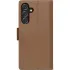 Шкіряний чохол-книжка CaseMe Nappa leather для Samsung Galaxy A26 5G – Brown. Фото 3 з 6