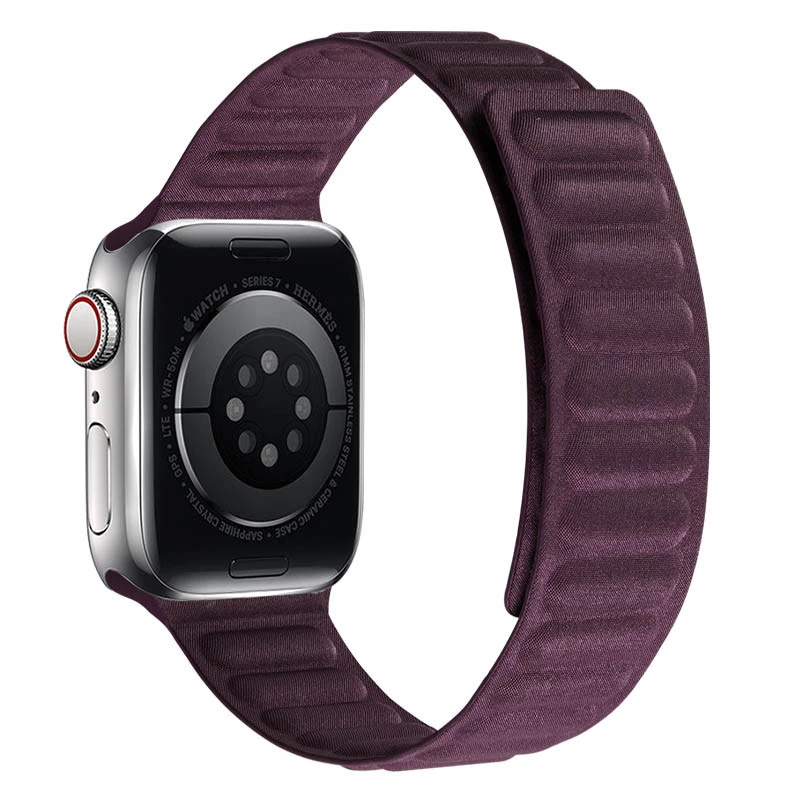 

Ремінець FineWoven (AAA) для Apple watch 42mm/44mm/45mm (Mulberry)