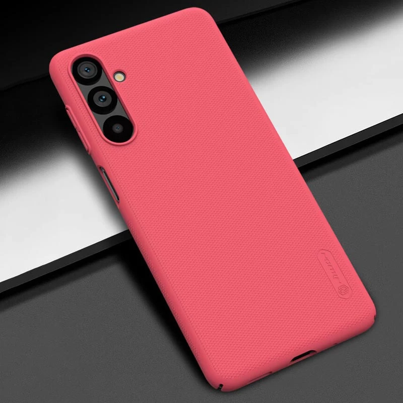 Пластикова накладка Nillkin Frost на Samsung Galaxy M54 5G – Червоний. Фото 7 з 7