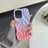 Силиконовый чехол Leaf для Apple iPhone 13 – Lilac / Pink. Фото 2 из 2