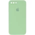Чехол Silicone Case Square с защитой камеры для Apple iPhone 7 plus / 8 plus – Мятный / Mint. Фото 1 из 3