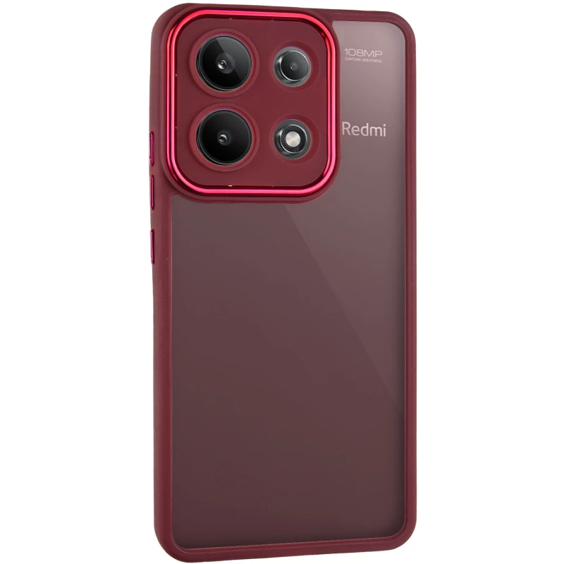 TPU+PC чохол Accent на Xiaomi Poco C75 – Magenta. Фото 1 з 6