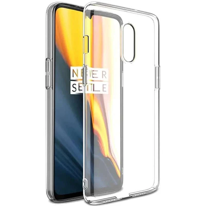 

Ультратонкий силиконовый чехол 1,5 мм для OnePlus 7 (Бесцветный (прозрачный)), Безбарвний (прозорий)