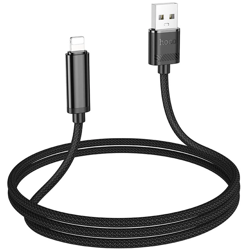 Дата кабель Hoco U127 Power USB to Lightning – Black. Фото 3 з 5