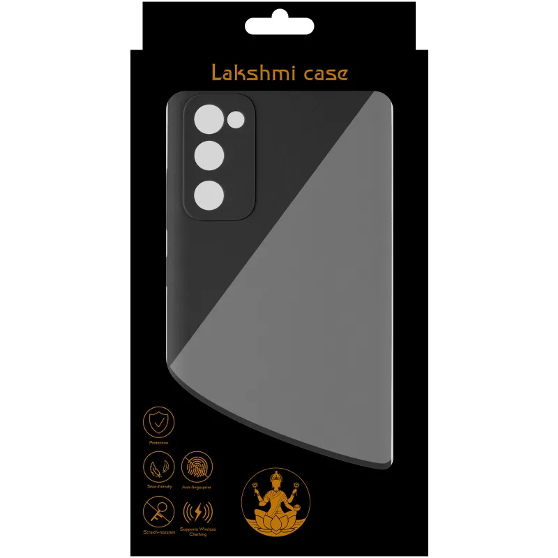 Чохол Silicone Case Lakshmi Premium із закритою камерою для Samsung Galaxy S20 FE – Чорний / Black. Фото 13 з 13